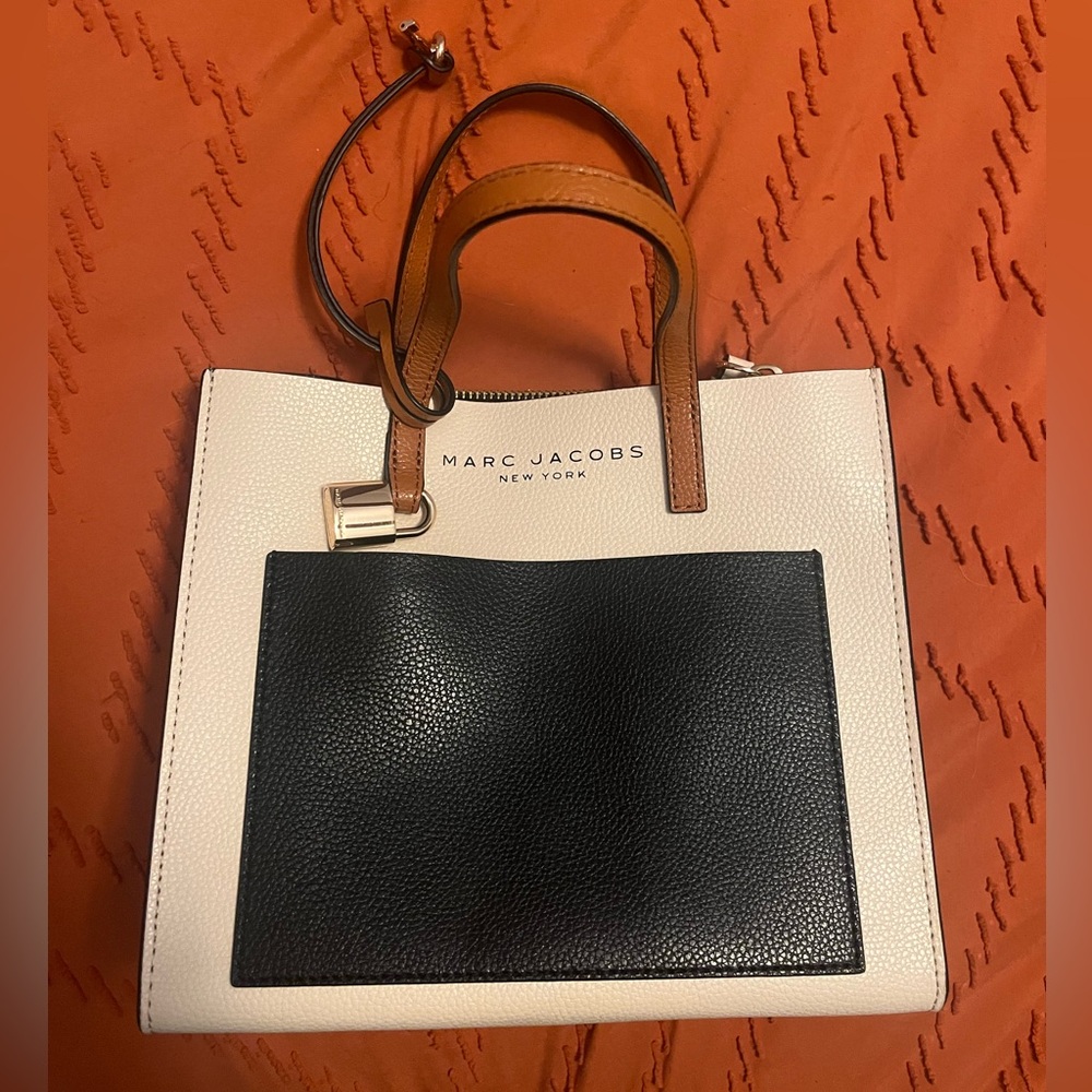 Marc Jacobs Mini Grind Colorblock Leather Tote Bag ❤️LIKE NEW❤️